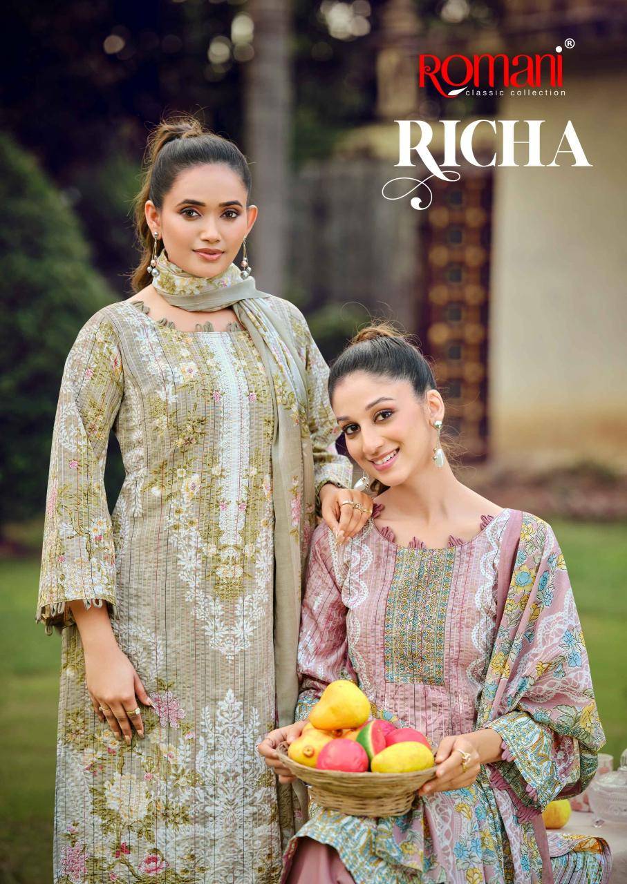 Romani richa Wholesale dress materials suppliers